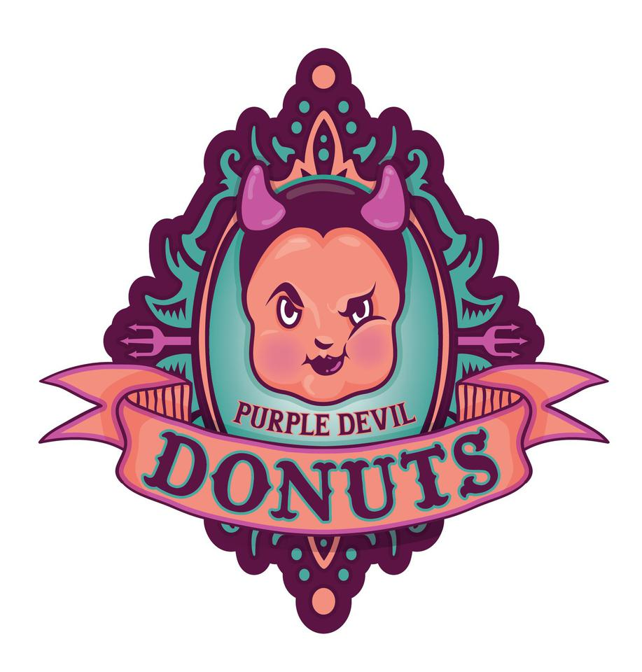 Purple Devil Donuts
